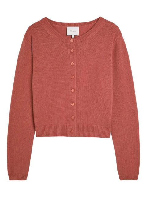 Reformation button-up cardigan - Red - zdjęcie produktu nr 1