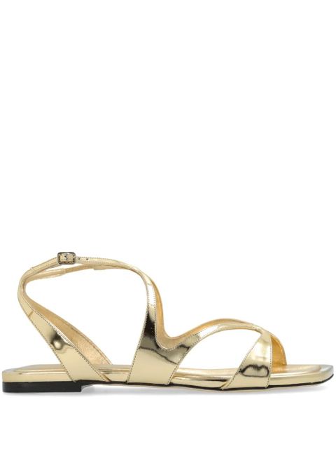 Jimmy Choo Ayla metallic sandals - Gold - zdjęcie produktu nr 1