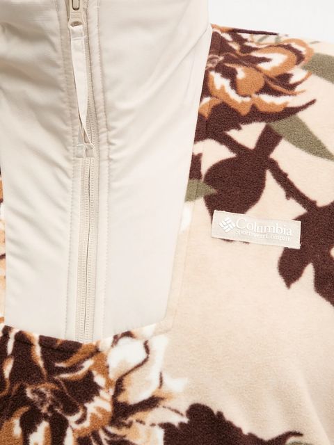 Columbia bluza outdoorowa Sequoia Grove damska kolor beżowy wzorzysta 2136204