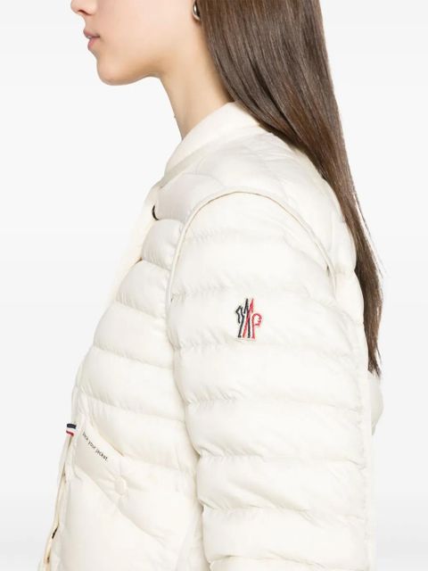 Moncler Grenoble quilted puffer jacket - Neutrals