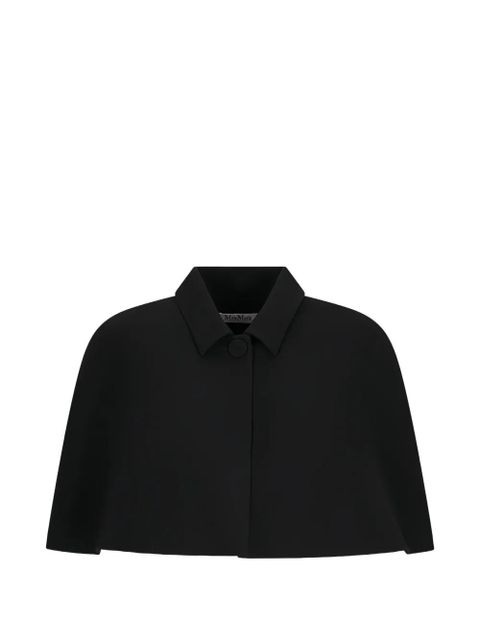 Max Mara buttoned cape - Black - zdjęcie produktu nr 1