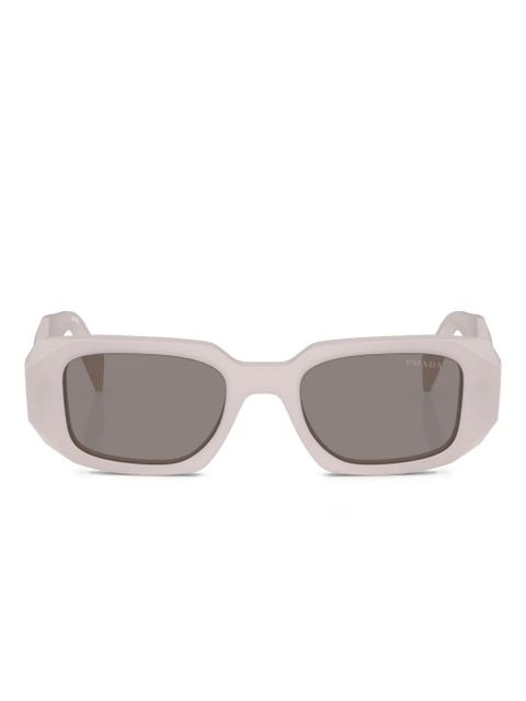 Prada Eyewear Symbole geometric-frame sunglasses - Neutrals