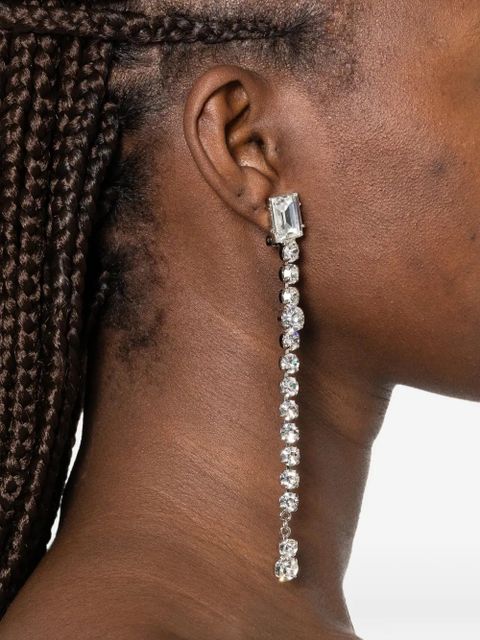 Alessandra Rich embellished earrings - Silver - zdjęcie produktu nr 2