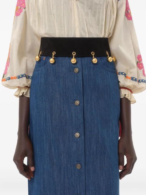 Valentino Garavani 65mm VLogo Signature belt - Black