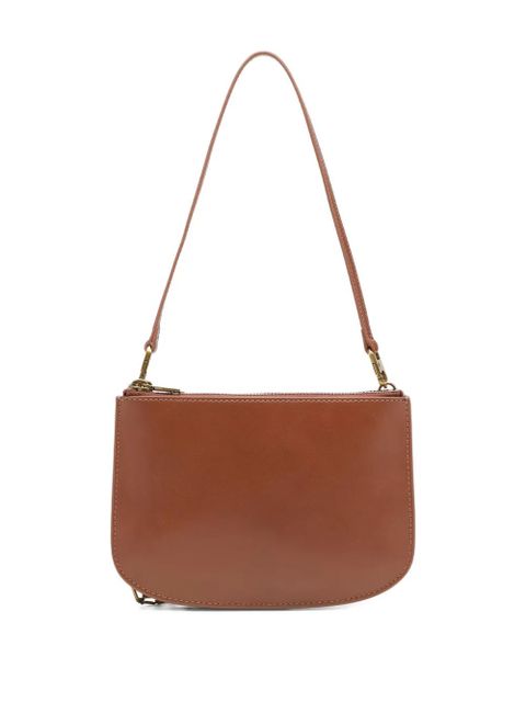 Diesel 1 Dr Twin embossed zipped shoulder bag - Brown