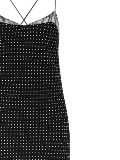 TOM FORD polka-dot lace dress - Black - zdjęcie produktu nr 2