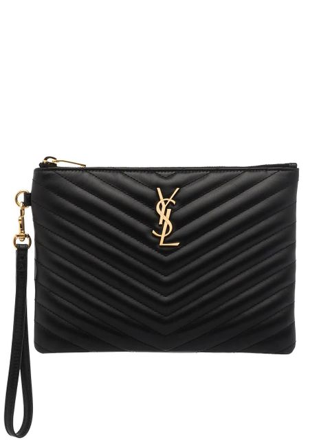 Saint Laurent quilted leather purse - Black - zdjęcie produktu nr 1