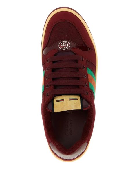 Gucci Screener GG monogram sneakers - Red