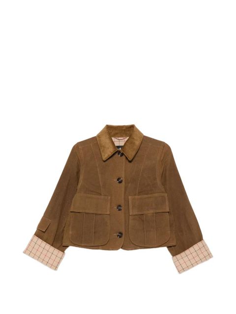 Barbour Dalbury corduroy-collar jacket - Brown - zdjęcie produktu nr 1