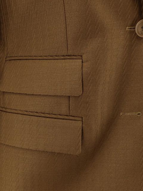 Burberry Siora herringbone pocket blazer - Brown - zdjęcie produktu nr 2