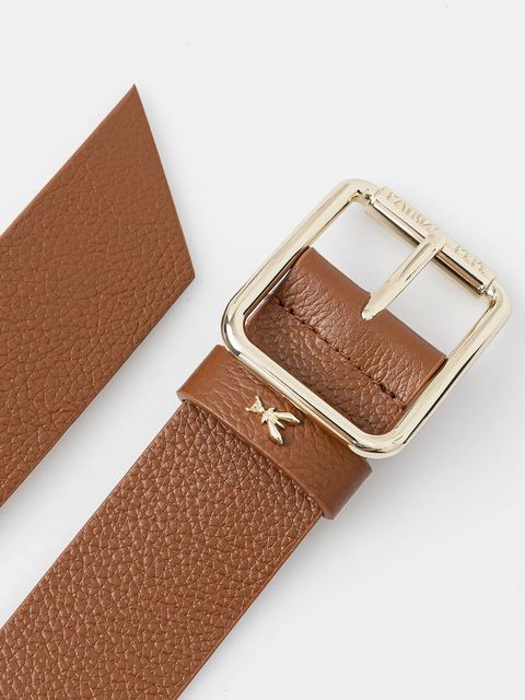 Patrizia Pepe pasek skórzany damski kolor brązowy CW6409 L001 - zdjęcie produktu nr 2