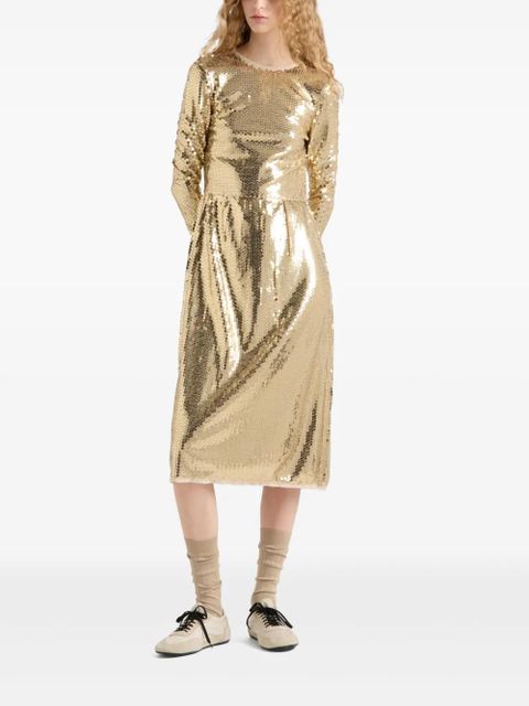 Prada sequinned dress - Gold - zdjęcie produktu nr 2