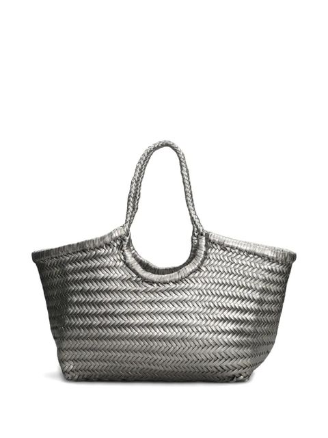 DRAGON DIFFUSION Nantucket woven tote bag - Silver - zdjęcie produktu nr 2
