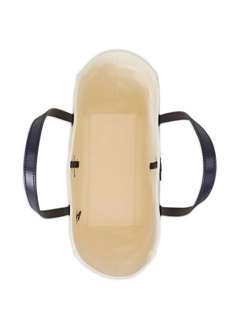 Lauren Ralph Lauren large Cameryn logo-plaque tote bag - Neutrals