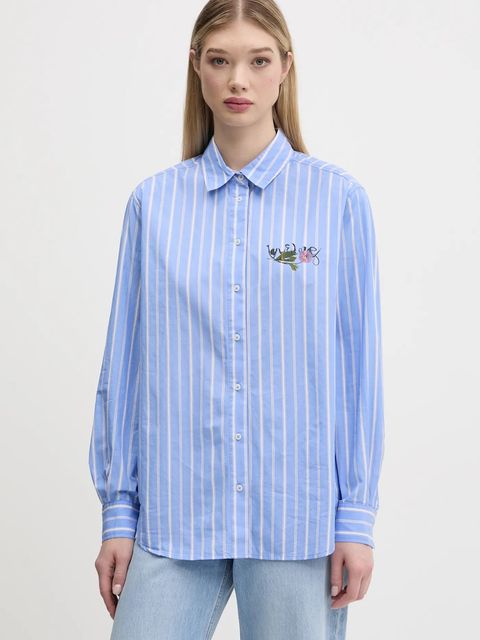 Desigual koszula bawełniana DONT DO IT