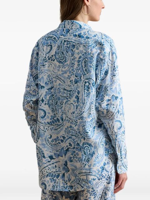 Lauren Ralph Lauren paisley-print shirt - Blue - zdjęcie produktu nr 2