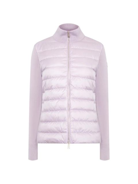 Moncler panelled zip-up jacket - Purple - zdjęcie produktu nr 1