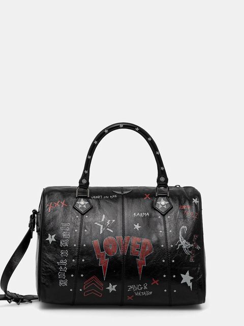 ZADIG&VOLTAIRE torebka skórzana kolor czarny LWBA04145 - zdjęcie produktu nr 1