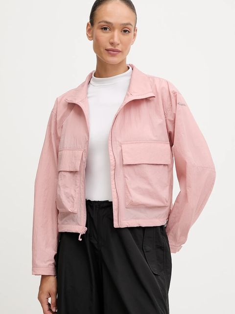 Columbia wiatrówka Paracutie kolor różowy 2116571