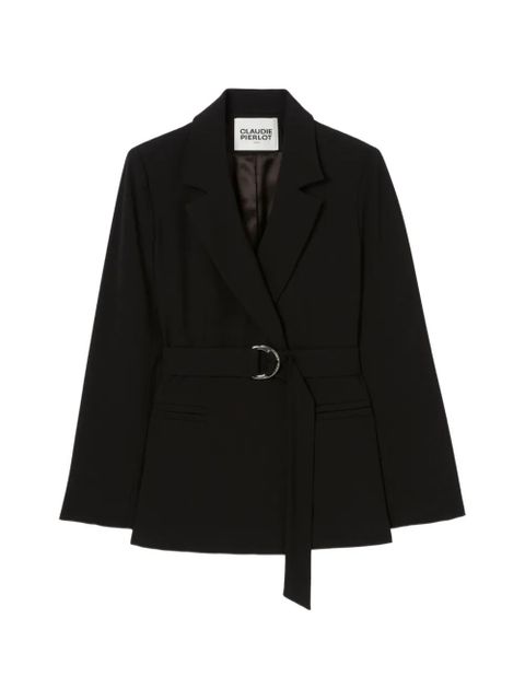 Claudie Pierlot belted blazer - Black - zdjęcie produktu nr 1