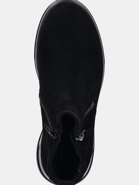 Ecco buty wysokie Move Zip Bootie damskie kolor czarny 223823-05001