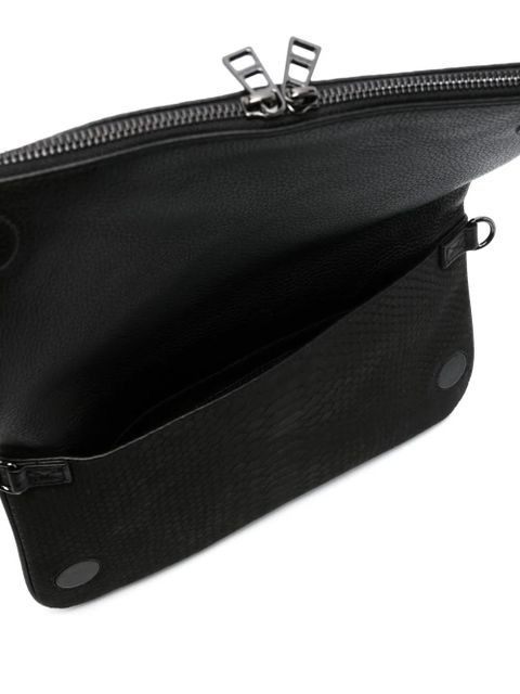 Zadig&Voltaire crocodile-embossed crossbody bag - Black