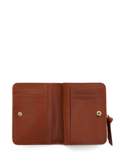 Marc Jacobs zip-fastening logo-compact wallet - Neutrals