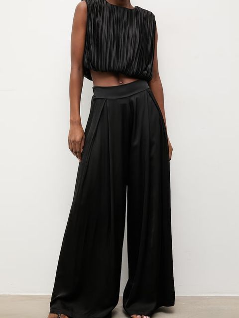 Answear.LAB spodnie damskie z wiskozy