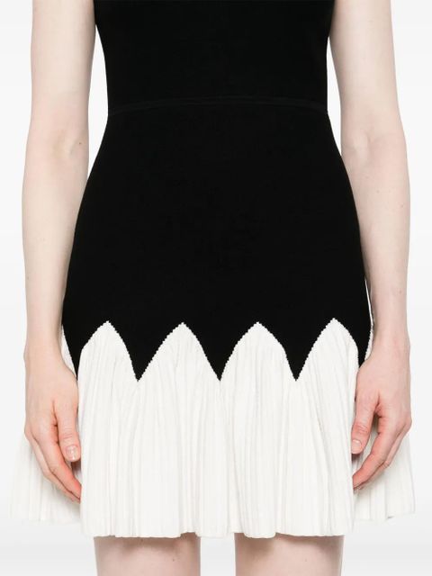 SANDRO knitted mini dress - Black