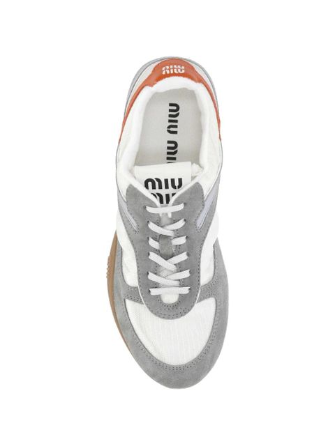 Miu Miu panelled sneakers - Neutrals