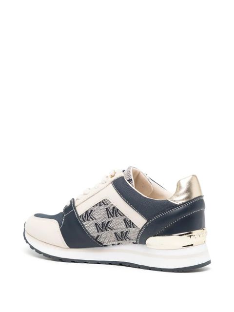 Michael Kors Billie monogram-print sneakers - Neutrals