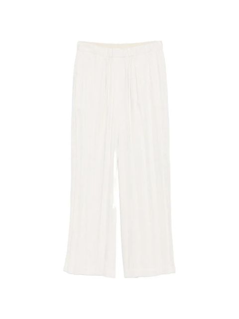 Alysi pleated trousers - White - zdjęcie produktu nr 1