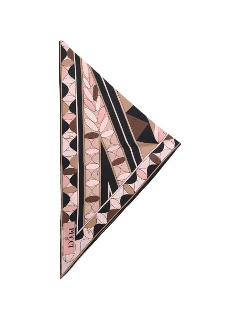 PUCCI printed silk scarf - Pink - zdjęcie produktu nr 1