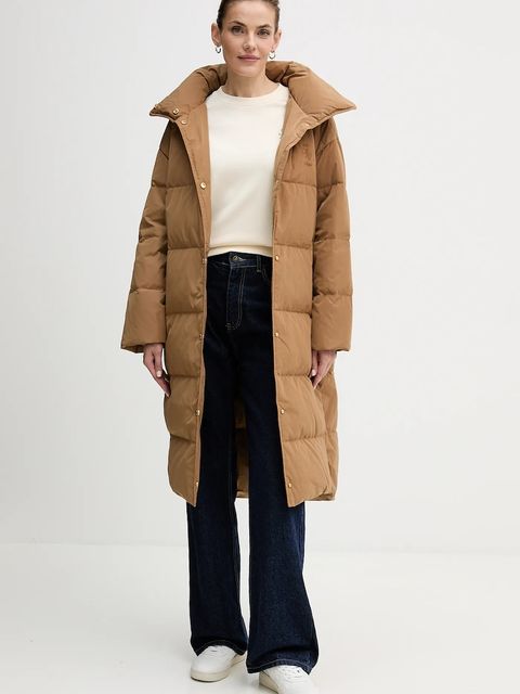 Tommy Hilfiger bluza damska kolor beżowy z aplikacją WW0WW49418 - zdjęcie produktu nr 2