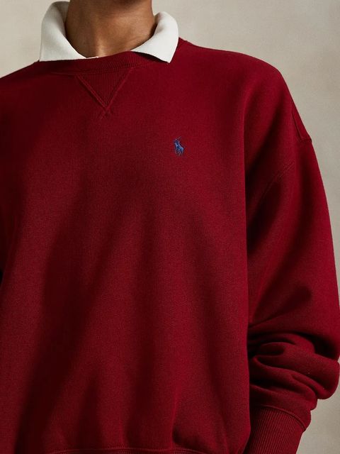 Polo Ralph Lauren bluza damska kolor bordowy gładka 211978306 - zdjęcie produktu nr 2