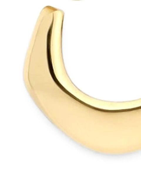 LEMAIRE geometric hoop earring - Gold