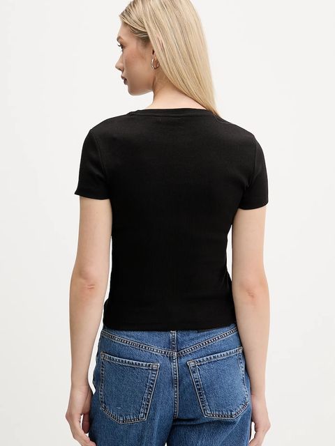 HUGO t-shirt damski kolor czarny 50549392