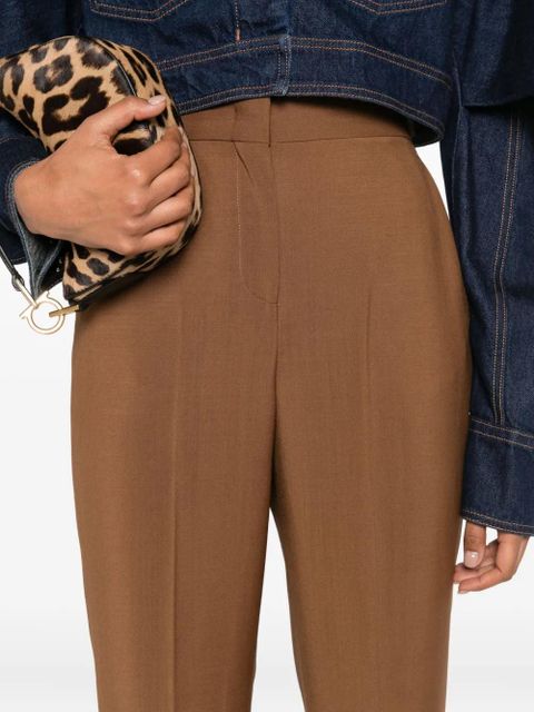 FENDI high-waisted flared trousers - Brown - zdjęcie produktu nr 2