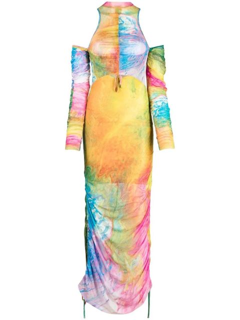 ALEMAIS Irving mesh dress - Green - zdjęcie produktu nr 1