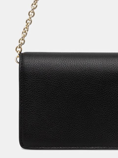 Emporio Armani kopertówka skórzana kolor czarny EW003036 AF19568 - zdjęcie produktu nr 2