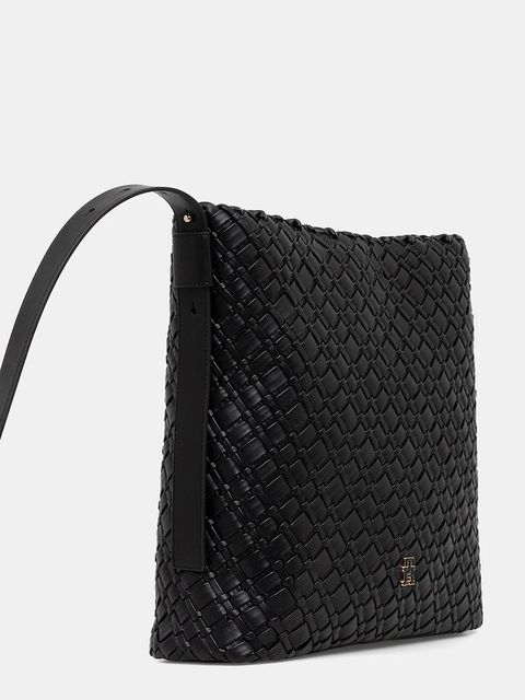 Tommy Hilfiger torebka kolor czarny AW0AW18161 - zdjęcie produktu nr 2