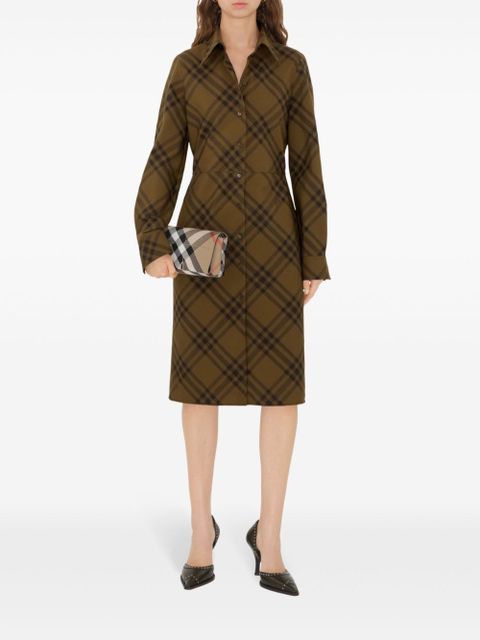 Burberry Check-pattern mini bag - Neutrals