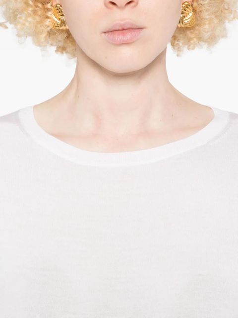 TOTEME longline T-shirt - White