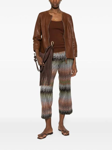 Missoni Zig-Zag trousers - Silver - zdjęcie produktu nr 2