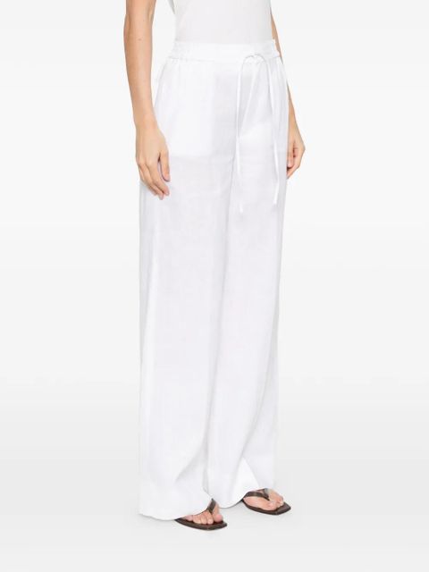 TWINSET drawstring trousers - White
