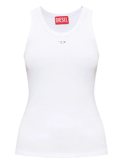 Diesel T-Anky-D ribbed logo top - White - zdjęcie produktu nr 1