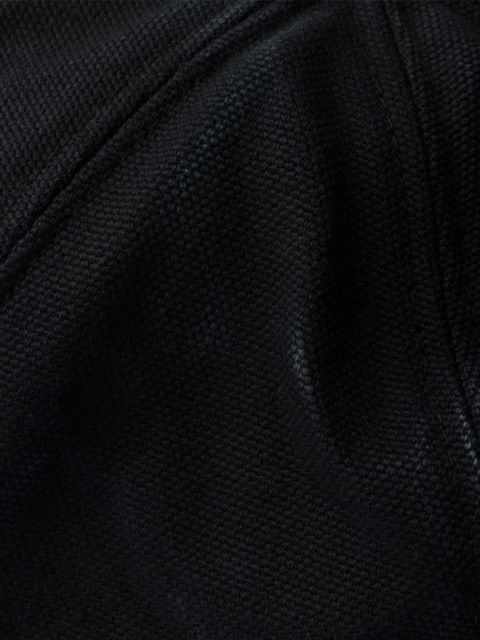 Prada triangle-logo baseball cap - Black