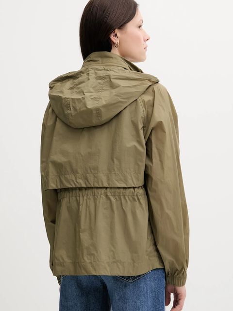 Tommy Hilfiger kurtka kolor zielony przejściowa WW0WW46444