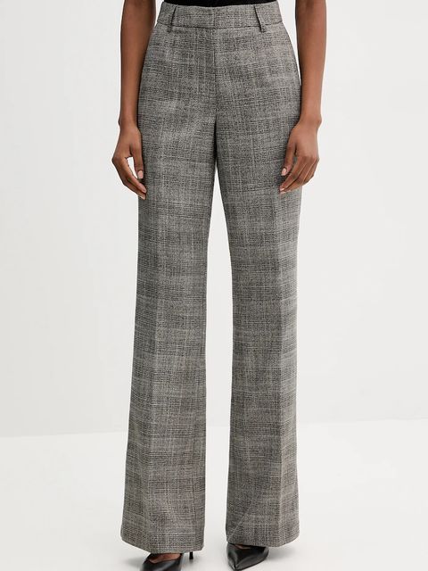 Silvian Heach spodnie CARILLO damskie kolor szary proste high waist GPA25350PA - zdjęcie produktu nr 1