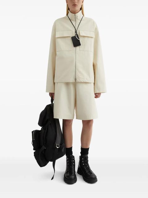 Jil Sander cotton shorts - Neutrals - zdjęcie produktu nr 2